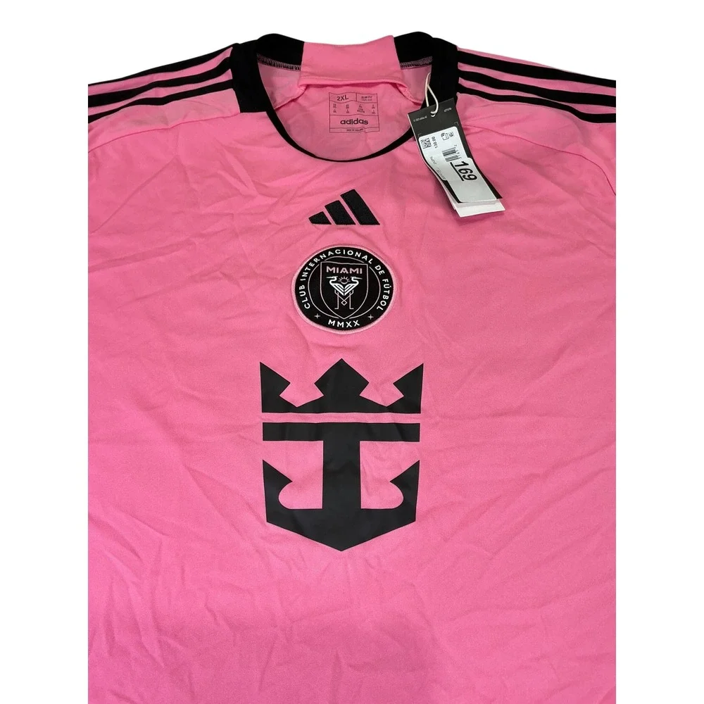 Adidas Inter Miami Messi #10 Pink Jersey Mens 2XL‎ Soccer MLS AEROREADY NEW